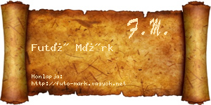 Futó Márk névjegykártya